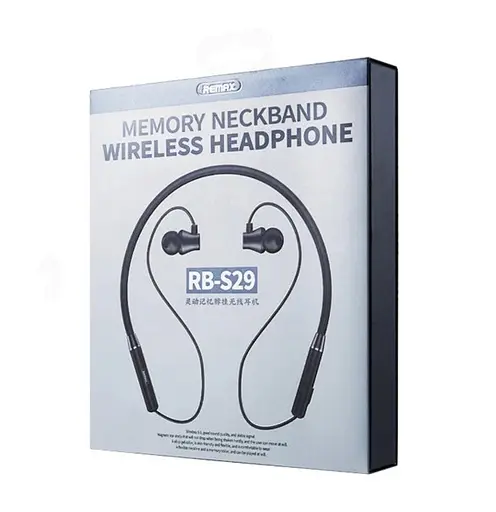 Вакуумні Bluetooth навушники‑гарнітура Remax RB‑S29 Чорні - фото 4
