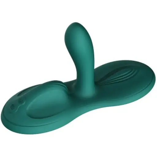 Вібратор Zalo Flora Smart Vibrating Pad 26.2 см зелений