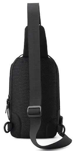 Чоловіча сумка-слінг із тканини Confident 000305380 - фото 2