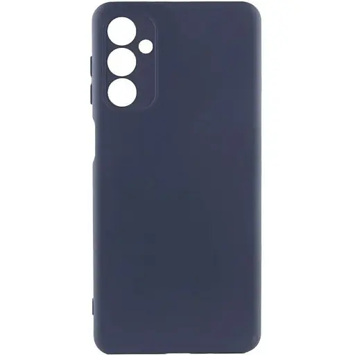 Чохол TPU Getman Liquid Silk Full Camera для Samsung Galaxy A26 5G Синій / Midnight Blue