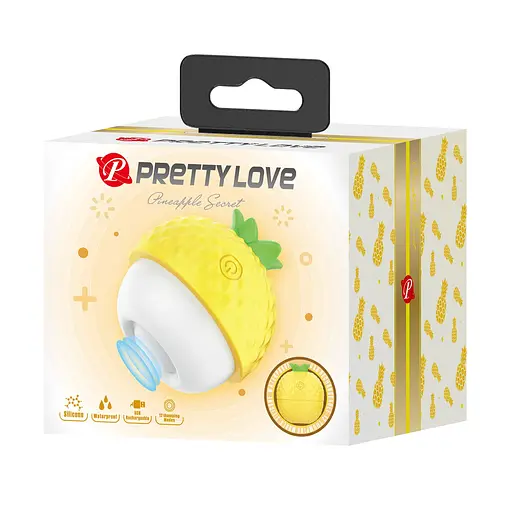 Стимулятор для клітора Pretty Love Pineapple Secret жовтий - фото 10
