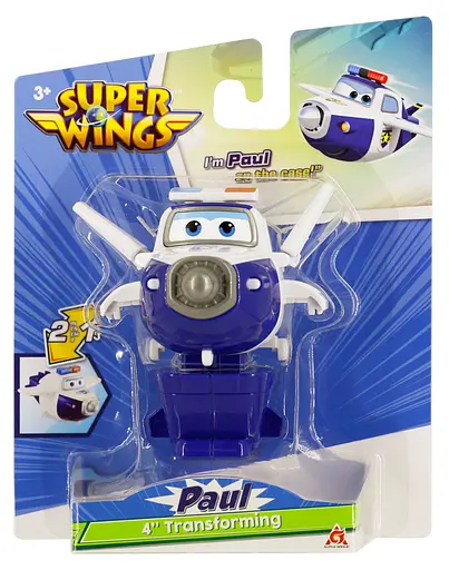 Ігрова фігурка-трансформер Super Wings Transforming Пол (Paul) 10 см (EU780624) - фото 2