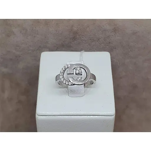 Серебряное кольцо Агни ГЕНЕЗИС с фианитами. 1638/1Р-CZ 16 - фото 4