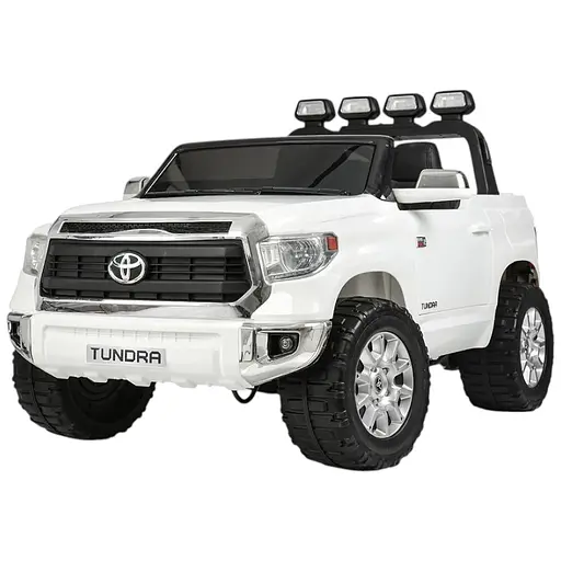 Електромобіль дитячий Bambi Джип Racer Toyota JJ2255EBLR-1 c музикою і катафотами Білий