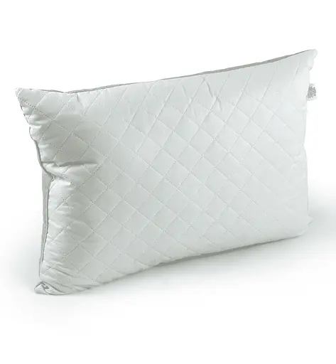 Подушка Руно 50х70 силиконовая стеганная "Бежевая" К_310.52С_Бежевый - фото 5