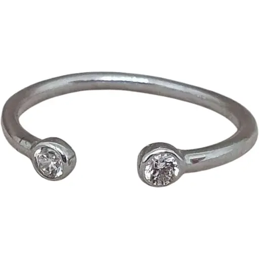 Серебряное кольцо Qvaliz с фианитами. 901-00935 13,5 15,5