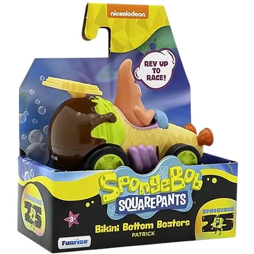 Фигурка Spone Bob Губка Боб Квадратные штаны Лодочник Патрик (FR71144/71146) - фото 5