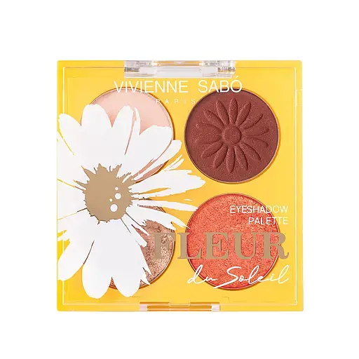 Палетка для скульптурування обличчя Vivienne Sabo Fleur du soleil 01 9 г (8000019704468) - фото 2