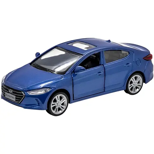 Автомодель TechnoDrive Hyundai Elantra синяя (250285)