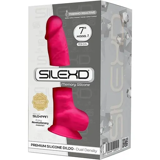 Фаллоимитатор SilexD Johnny Pink (MODEL 1 Size 7in) - фото 3