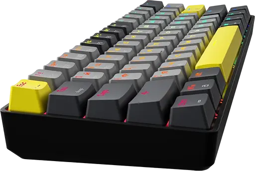 Клавіатура бездротова GamePro MK130G Pro Outemu Red Switch RGB Black - фото 2