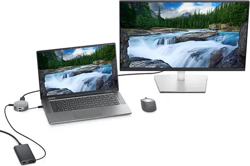 Док-станція Dell DA305 6-in-1 USB-C Multiport Adapter (470-AFKL) - фото 6