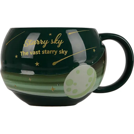 Чашка Led Starry Sky с крышкой и ложкой 300 мл (B060375) - фото 4