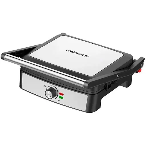 Электрическая бутербродница Grunhelm G2206 антипригарное покрытие 2200Вт - фото 1