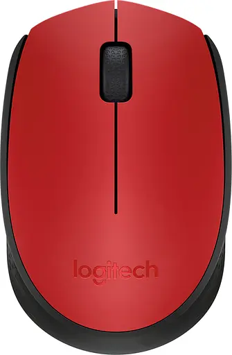 Мышь Logitech M171 Wireless Red/Black (910-004641) - фото 1