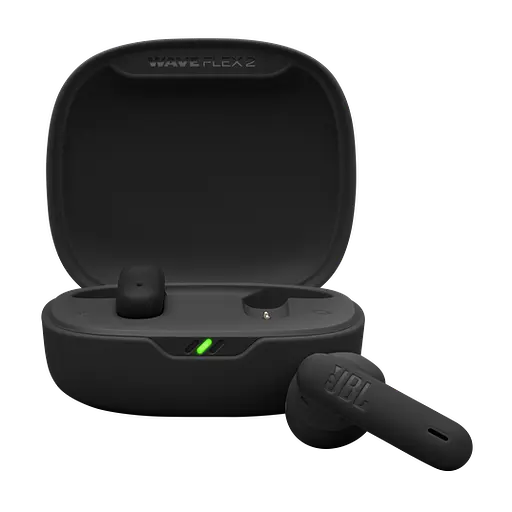 Наушники беспроводные JBL Wave FLEX 2 стерео в кейсе черные (JBLWFLEX2BLK) - фото 3