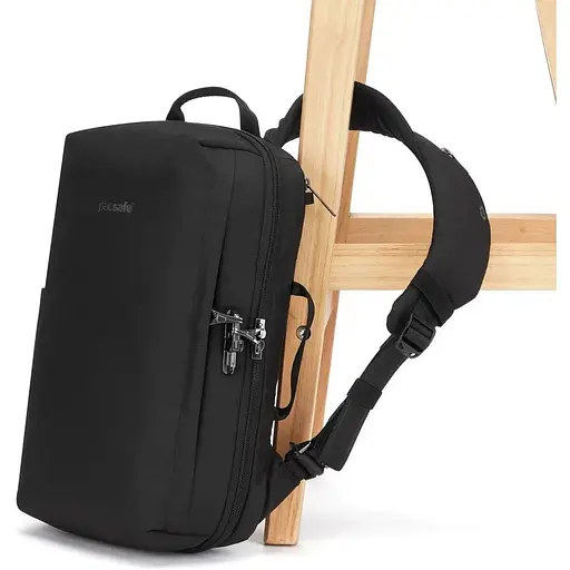 Рюкзак антивор Pacsafe X 13" 11 л commuter backpack черный (30665100) - фото 8