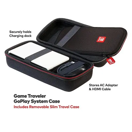 Чехол Go Play System Case 2 in 1 (Black) (Nintendo Switch/ Switch Lite/ Switch OLED model) - фото 4