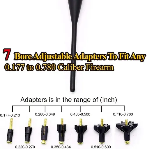 Приціл вимірювальний, манометр і комплект оглядових отворів Bemodst рушниця 78 калібру червоний - фото 5