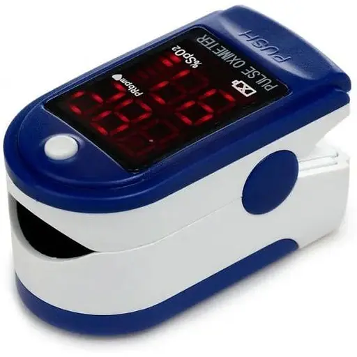 Пульсоксиметр на палец Pulse Oximeter LK87 дешевый 