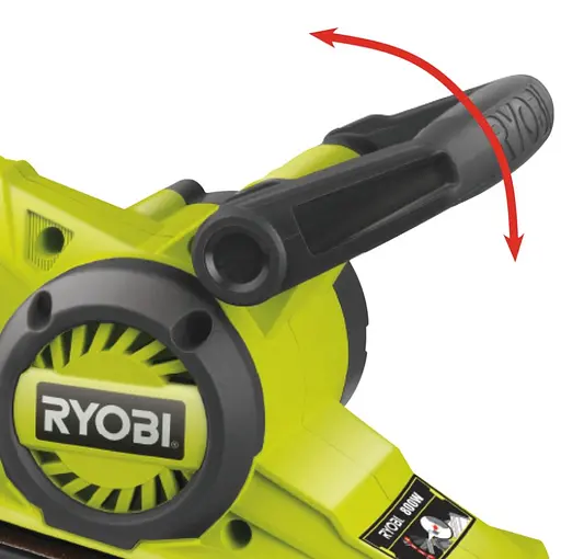 Шлифмашина ленточная Ryobi EBS800 800 Вт - фото 2