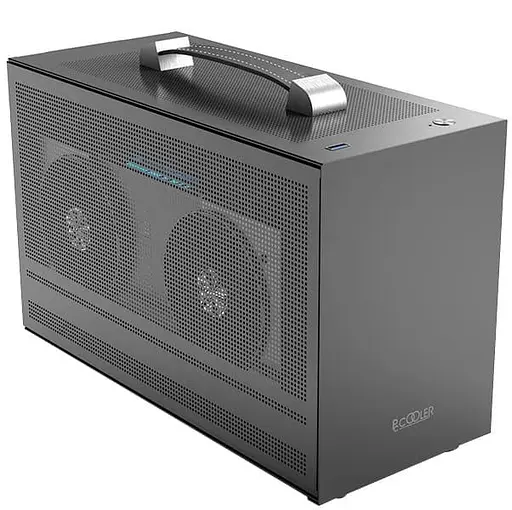 Корпус PcCooler MINI I100G PRO MESH сірий (MINI I100G PRO MESH) Без БЖ - фото 1