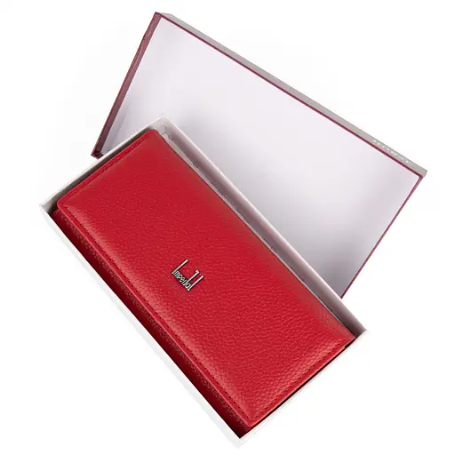 Гаманець жіночий шкіряний червоний Imperial Horse A0001 RED-2 - фото 5