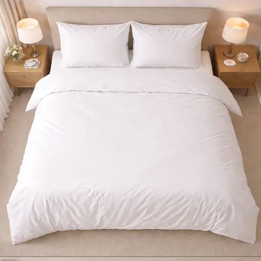 Підковдра Ideia перкаль бавовна 200х220 см біла (8-36264) - фото 2