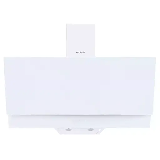 Вытяжка декоративная наклонная Минола HVS 9412 WH 850 LED