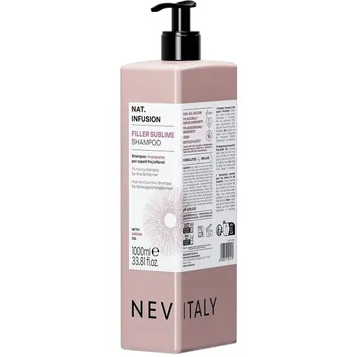 Шампунь Nevitaly Filler Sublime Replumping Shampoo для об'єму волосся 1 л