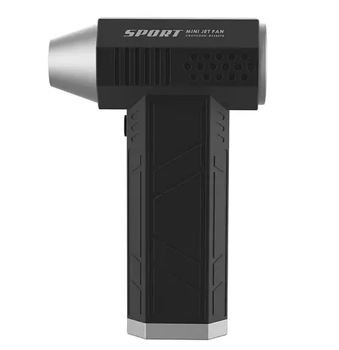 Мини-турбо вентилятор Crossgun 12V 1500мАч 120000об/мин для чистки ноутбуков (Черный) - фото 2