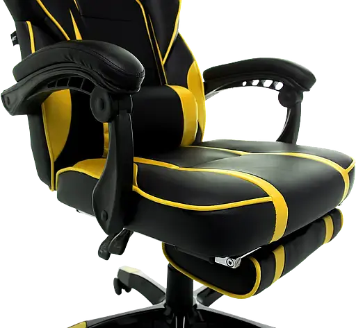 Геймерское кресло GT Racer черное с желтым (X-2749-1 Black/Yellow) - фото 7