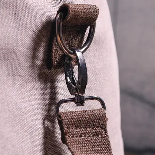 Дорожная сумка из качественного текстиля емкостная Vintage 50х25х22 см 000221896 - фото 8