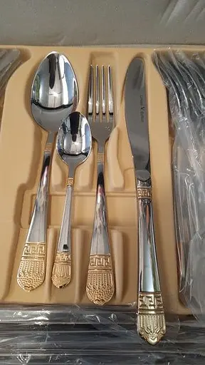 Набор столовых приборов Zepter Limited Edition LV-1003 в кейсе 72 предмета - фото 3