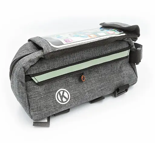 Велосумка на раму B-Soul BAO-015 21х9,5х8,5 см для смартфона 6,3" сірий (G0000452) - фото 2