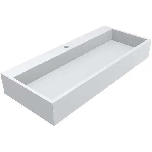 Умивальник Miraggio Mares 1000 matt 0000770, Білий матовий - фото 1