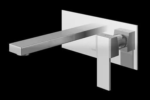 Змішувач для умивальника Kohlman Excelent 01 хром + BOX прихованого монтажу QW188H Хром - фото 2