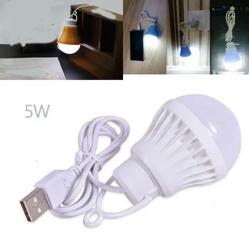 Лампочка с выходом (кабелем) USB светодиодная Grand LED PC-1130 - фото 1
