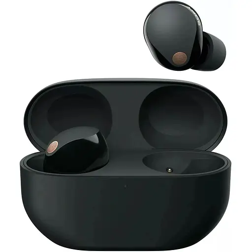 Навушники Sony TWS WF-1000XM5 BT 5.3 ANC Hi-Res IPX4 SBC AAC LDAC LC3 чорні