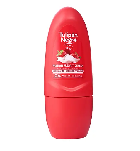 Кульковий дезодорант Полуниця та вишня Tulipan Negro 50 мл - фото 1