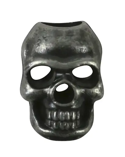 Стоперы для шнурка Kombat UK Skull Cord Stoppers 10 шт Серебро (1000-kb-scs-slv) - фото 2