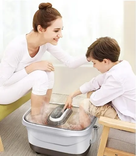 Массажер для ног с подогревом Benbo ZY-666 гидромассажная ванночка для педикюра (для 2-х человек) - фото 3