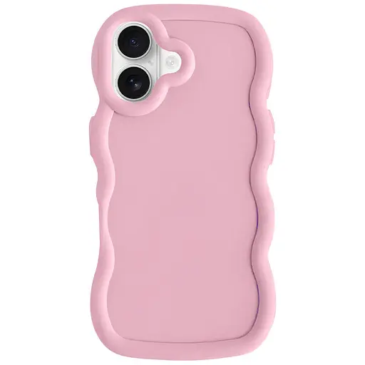 Чехол Epik TPU Ripple для Apple iPhone 16 Plus 6.7 Pink - фото 1
