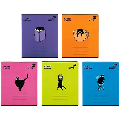 Набор тетрадей Kite OC в линию 12 листов 25 шт. (K26-234) - фото 1