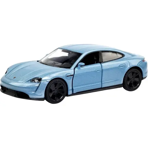 Машинка Uni-Fortune RMZ City Porsche Taycan Turbo S 2020 блакитна