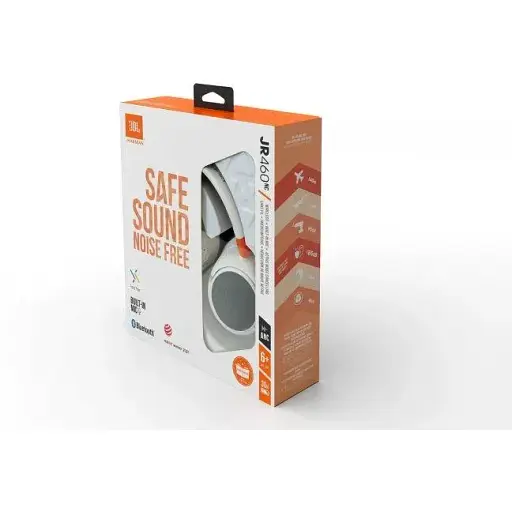 Гарнітура JBL Bluetooth Stereo JR460 NC (JBLJR460NCWHT) White UA - фото 7