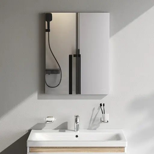 Зеркало с интерьерной Led подсветкой Am.Pm X-Joy сенсорное 55 см белый M85MOX10551WG38, Белый - фото 4