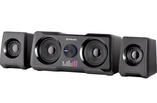 Акустическая система Defender Soundwall (2.1) 16W (питание от USB) Черная