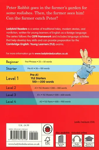 The Tale of Peter Rabbit. Ladybird Readers. Level 1 - фото 2