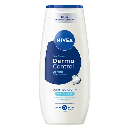 Гель-уход для душа Nivea Дерма контроль. Защита и экстракомфорт 250 мл